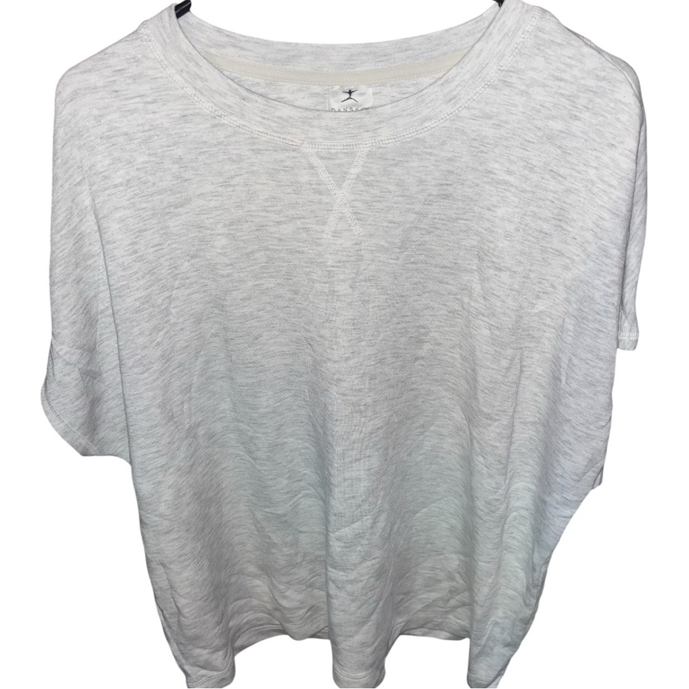2/$20 🩷 Danskin Women’s Heather Gray Pullover Active Top SIZE XL GRAY